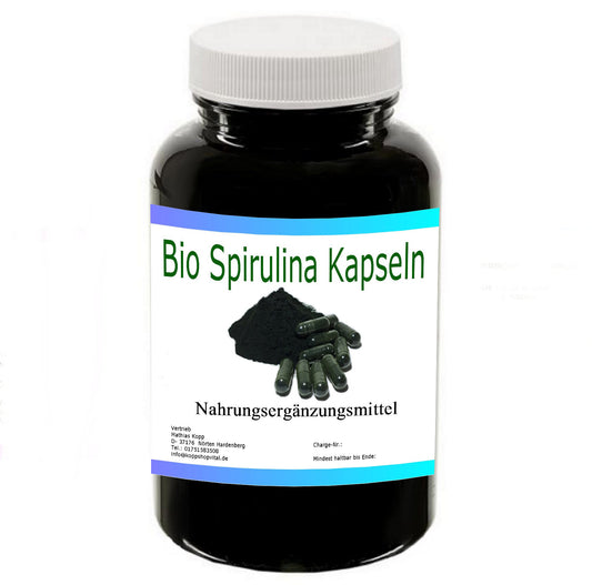 Bio Spirulina   180 Kapseln