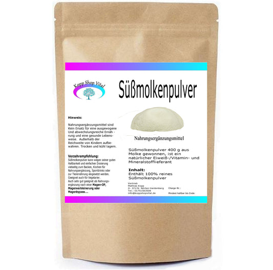 Süßmolkenpulver  400g